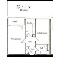Gute geschnittene Erdgeschoss Wohnung 2 Zi 69qm - Wiesbaden Biebrich