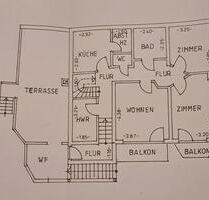 Schöne 6-Zimmer-Wohnung mit BalkonTerrasse und EBK neu renoviert - Dittelsheim-Heßloch