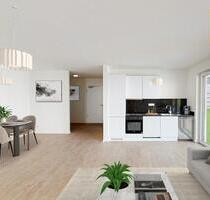 2-Zimmer-Wohnung mit modernem Ambiente inklusive Balkon und Terrasse - Darmstadt