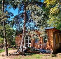 kleiner Bungalow 25 qm mit Dusche mit 700qm Grundstück - Dresden Pieschen