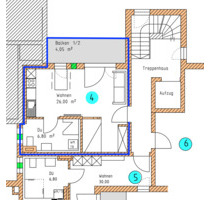 Ruhige 1-Zimmer Wohnung mit Balkon und hochwertiger Ausstattung - Karlshuld