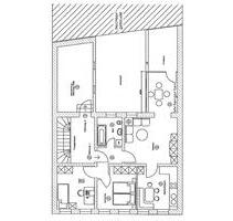 3 Raum Raucherwohnung unrenoviert zu vermieten - Meerane
