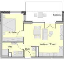 Moderne 2-Zimmerwohnung in Toplage - Aalen Unterkochen
