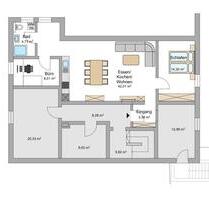 Helle 3-Zimmer-Souterrainwohnung in Kronwieden zu vermieten - Loiching