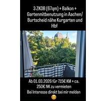 Wohnung zur Vermietung - 965,00 EUR Kaltmiete, in Aachen (PLZ: 52066) Aachen-Mitte