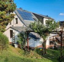 Große Doppelhaushälfte Haus 7 Zimmer Pelletheizung Solar Klima - Rochlitz