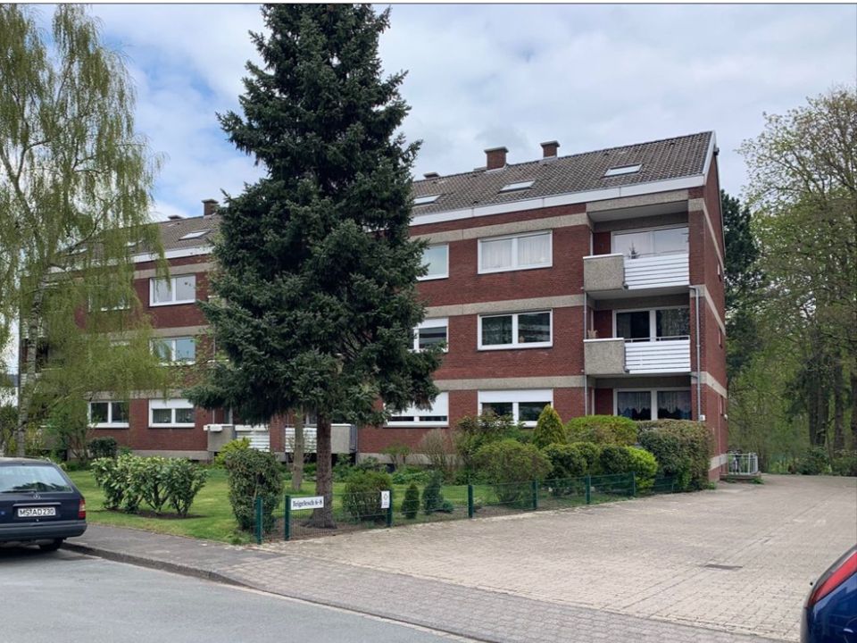 3-Zimmer-Wohnung in Münseter Mauritz, WG geeignet mit Balkon - Münster Münster-Südost