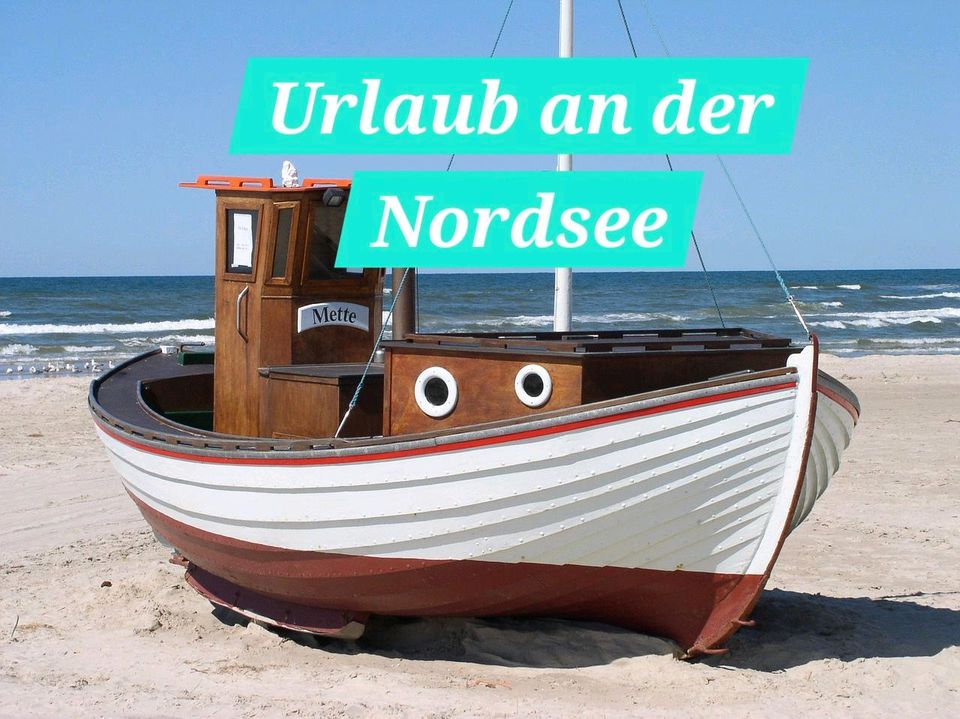 ⛱ Nordsee Strand Urlaub ❤️ Bis 6 Personen bei St. Peter Ording - Jork