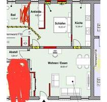 2-Zimmer-Wohnung in Porta Westfalica – Lerbeck