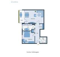Gut geschnittene 61m² 2 Zimmer Wohnung - Bonn Küdinghoven