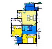 Schöne, gepflegte 3-Zimmer-Erdgeschosswohnung mit Einbauküche - Horhausen (Westerwald)