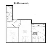 Schöne 2 Raumwohnung im Dachgeschoss Zentrumsnah - Döbeln