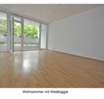 Sonnige 2-Zimmer Wohnung mit 2 West-Loggien und Einbauküche - Taufkirchen