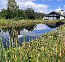Villa auf weitläufigem Grundstück mit Naturteich - Möhrendorf
