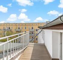 Moderne 2-Raumwohnung mit kleiner Dachterrasse - inklusive Einbauküche!!! - Halle (Saale) Damaschkestraße