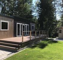 Geräumiges Mobilheim am See mit Außensauna und Whirlpool (WA103) - Wackersdorf