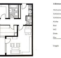 3 Zimmer Wohnung Bruchköbel - 175.000,00 EUR Kaufpreis, ca.  77,50 m² in Bruchköbel (PLZ: 63486)