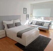 Vollmöblierte 1-Zimmerwohnung 32qm mit Balkon & Badewanne - Hamburg Wandsbek
