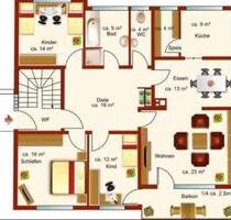 Geräumige 5 Zimmer Wohnung zum 01.02.2026 zu vermieten 1.350€warm - Dußlingen