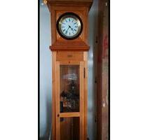 Bahnhofs Uhr Ungerer mit Nebenuhr . Selten und sehr schön ! - Rinteln