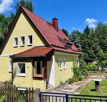 Idyllisches Einfamilienhaus in ruhiger Lage m.großem Grundstück - Crinitzberg