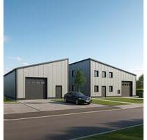 Moderne Gewerbewarmhalle mit Büro in Roggentin - Broderstorf