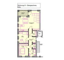 Moderne 3-Zimmer-Wohnung im Obergeschoss in Olfen zu vermieten
