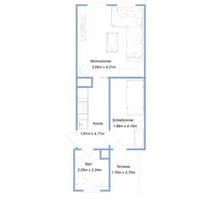 2 Raum Wohnung - 207,00 EUR Kaltmiete, in Friedland (PLZ: 17098)