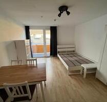 Möblierte 1-Zi Whg mit Balkon & Rheinblick in Mannheim-Lindenhof