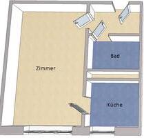 1-Zimmer Wohnung in Hohenschönhausen möbiliert - Berlin Lichtenberg