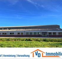 Vielseitig nutzbare Gewerbefläche mit Büro- und Ausstellungsräumen sowie großzügiger Lagerhalle - Großefehn