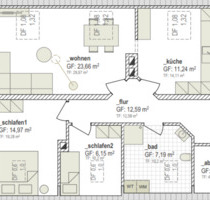 Helle 3-ZKB-DG Wohnung in Baustert - Rittersdorf