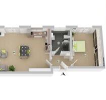 Lichtdurchflutete 2-Zimmer-Wohnung mit großem Balkon - Langenhagen Engelbostel