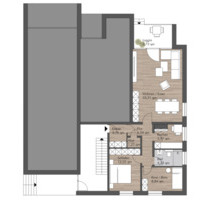 3-Zimmerwohnung Hochparterre mitten in Zeven