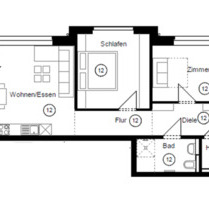 Helle 3-Zimmer-Wohnung in Münster-Roxel – 72 m², zum 01.12.25