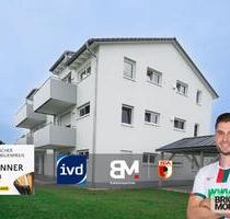 4 ZKB mit Balkon und Abstellraum sowie 2 Carportstellplätze, Warmmiete 1330,00 €, Erstvermietung - Deiningen