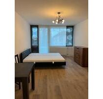 StudentenwohnungSinglewohnung in Gießen möbliert mit Balkon.