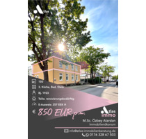 Mit Küche & Garten: Zentrumsnahe 3-Zimmer-Wohnung - Lengerich