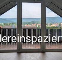 FRISCH RENOVIERT+ TRAUMAUSSICHT: 4 Zimmer mit Süd-West-Balkon - Bad Bocklet