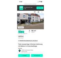 3 Zimmer Wohnung - 1.970,00&nbsp;EUR Kaltmiete, ca.&nbsp; 96,00&nbsp;m&sup2; in Hockenheim (PLZ: 68766)