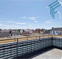 Großzügige, klimatisierte Dachgeschosswohnung mit toller Dachterrasseim Herzen von Heusenstamm