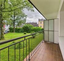 Sonnenverwöhnte 2-Zimmer-Erdgeschosswohnung mit Balkon in Solingen