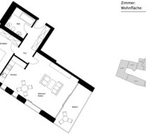 2-Raum-Wohnung - 910,00&nbsp;EUR Kaltmiete, ca.&nbsp; 73,00&nbsp;m&sup2; in Halle (Saale) (PLZ: 06110) Damaschkestraße