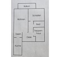Wohnung 2 Zimmer Küche Diele Bad in Düren Niederau