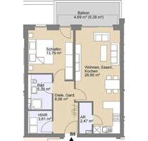 2-Zimmer Wohnung in Grevenbroich City zu vermieten