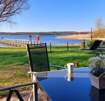 Strandhaus direkt am See, Ferienhaus nahe Ostsee und Meer mit Boot & Kanadier an der mecklenburgischen Seenplatte, Schweriner See, Badeurlaub, Angelurlaub - Wismar Altstadt