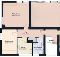 Gemütliche 2-Zimmer-Dachgeschosswohnung -Nähe Sanaklinikum - Remscheid Remscheid-Süd