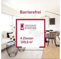 Barrierefrei: 4 Zimmer-Wohnung mit Tageslichtbad und Loggia (#05) - Ludwigsburg