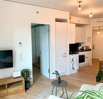 2-Zi-Wohnung vollmöbliert im Grand Tower +Parkplatz+24h Concierge - Frankfurt am Main Gutleutviertel