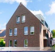 Saterland: Helle 3-Zimmer-Neubauwohnung im Erdgeschoss – Terrasse & moderne Haustechnik. Obj. 8942